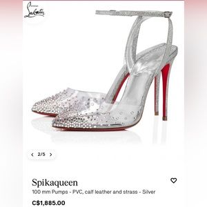 Christian Louboutin | SpikaQueen | Size 36.5 | Brand new with all packaging